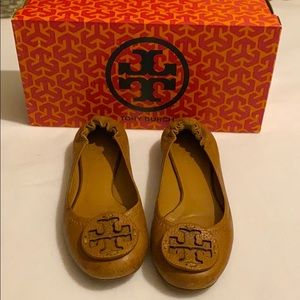 Tory Burch Reva Flats - Royal Tan